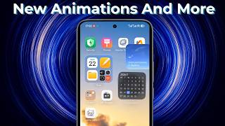 HyperOS 4 New Animations, Stacked Widgets, Glass Effect And More Changes | V8 Launcher Features screenshot 1