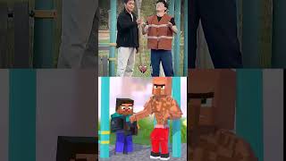 Buff Villager Tries to PRANK Steve... - Funny Animation