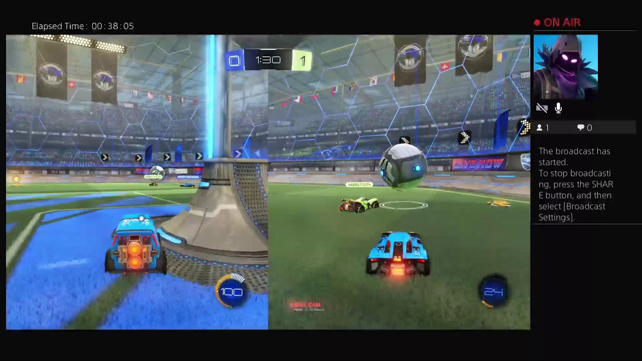 Rocket League Live PS4 Broadcast India | Trecor gaming