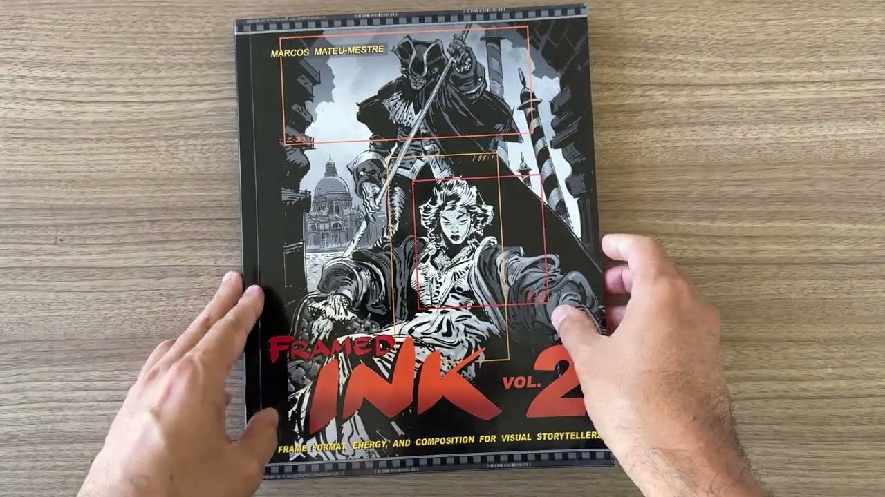 Framed Ink 2 by Marcos Mateu-Mestre - Book Review & Flip Through