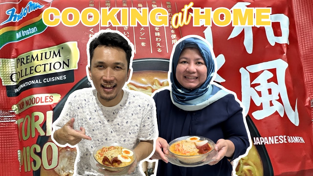 COOKING AT HOME: Tori Miso Ramen by Indomie