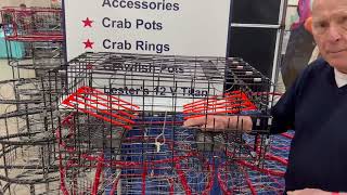 The America Crab Pot & Patriot Crab Cage Pot.