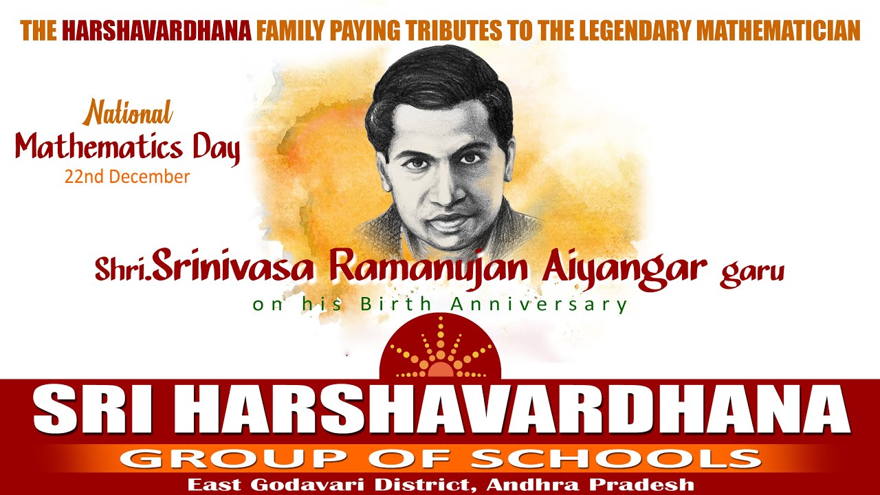 National Mathematics Day | Sri Harshavardhana Group of Schools | - YouTube