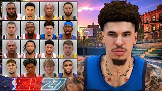 HOW TO CREATE LAMELO BALL in NBA 2K27 | Face Creation Tutorial