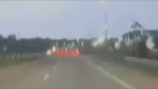 Driver captures video of severe storms moving through East Tennessee