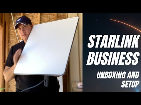 Starlink Business: Unboxing and Setup - WFX