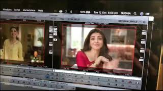 Kajal Aggarwal Ad Preview video while editing screenshot 4