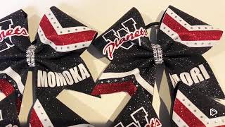カッコいいチアリボン ✭cool cheer bow
