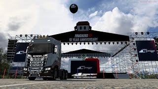 محاكي_الشاحنات  قافلة_السيرفر_العالمي  eurotrucksimulator2 TMP10 Freeroam truckersmp