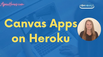 Canvas apps on Heroku App