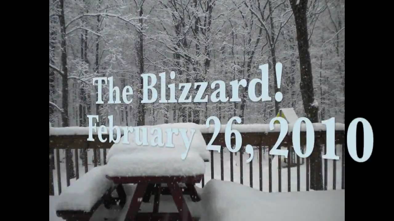 2010-02-26 Blizzard Time Lapse - YouTube