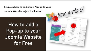 How to Create a Popup in Joomla for Free