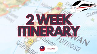 My Two Week Taiwan Itinerary 🇹🇼