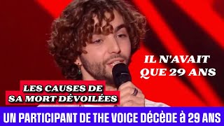 Benjamin Szwarc (The Voice) est mort  à 29 ans : sa famille sort du silence