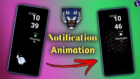 How To Apply Notification Animation In Any Android Device?| Stylish Notification Animation