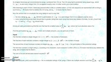 Berland Music | Codeforces | Educational Codeforces Round 120