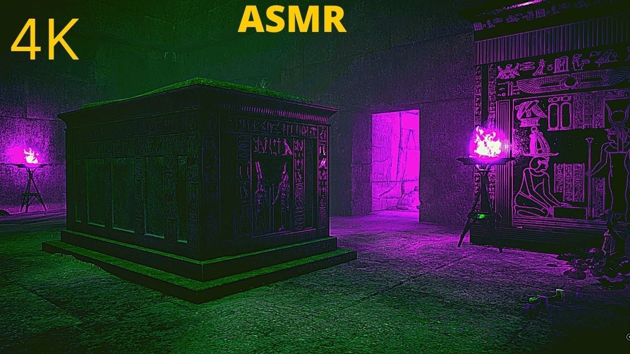 Mysterious Scary Ancient Egyptian Tomb Ambience ASMR - YouTube