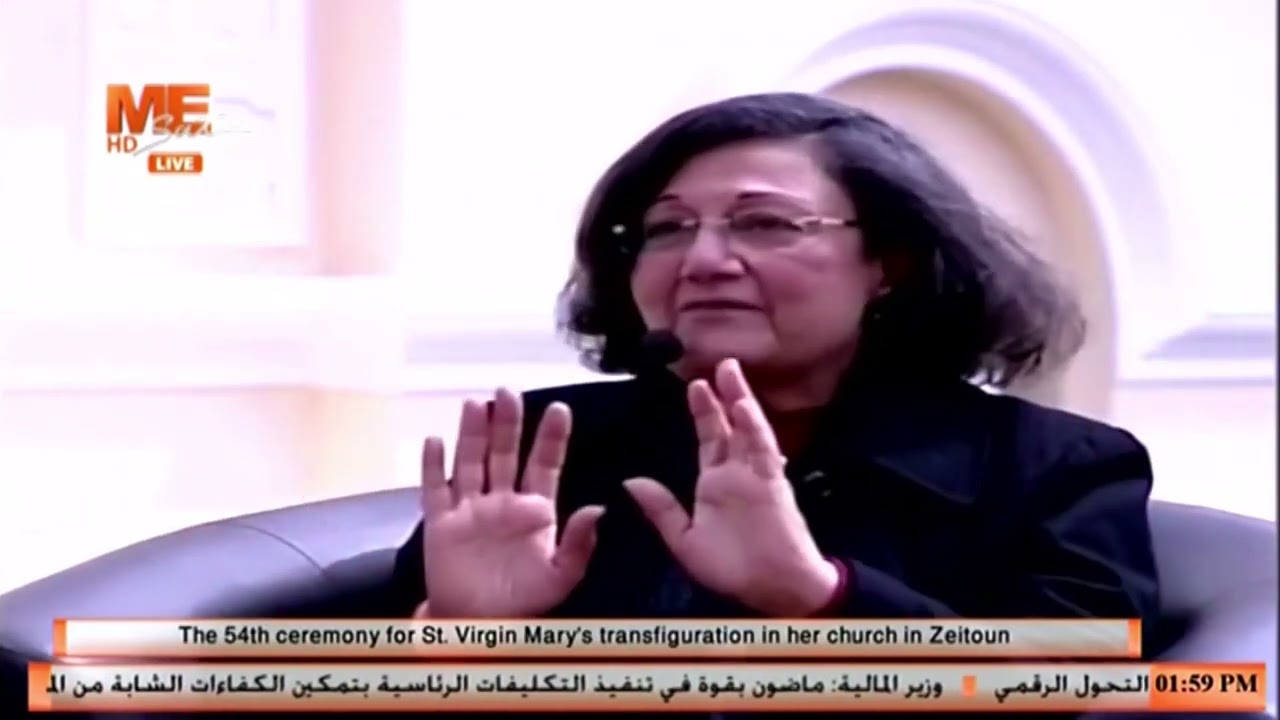 بالدموع! إحدى شهود العيان تحكي تجربتها عندما رأت ظهور العذراء مريم بالزيتون