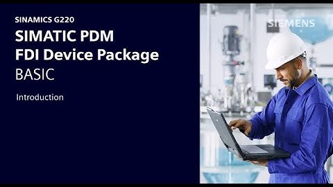 SINAMICS G220 integration into the SIMATIC PDM – part 1: Introduction