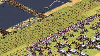 Red Alert 2 | Yuri's Revenge | 7 vs 1- the hill conquer map - extra hard ai - random