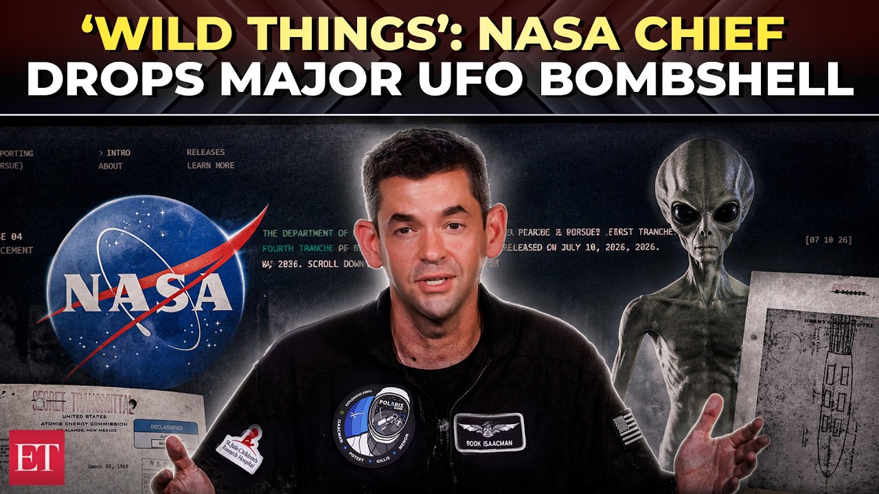 Did NASA just admit UFOs are real? Chief Isaacman says agency has ‘captured imageries…’