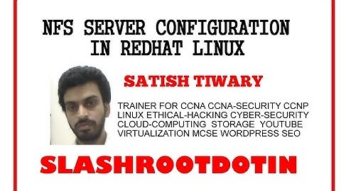 NFS Server configuration in Redhat Enterprise Linux
