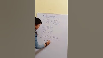 Rationalizing the number#plzlikensubscribe