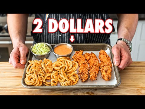 Youtuber - The 2 Dollar Chicken Tender Meal | But Cheaper
