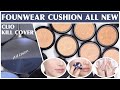 Clio Kill Cover Founwear Cushion All New all 7 shades + swatch + mask & smear test