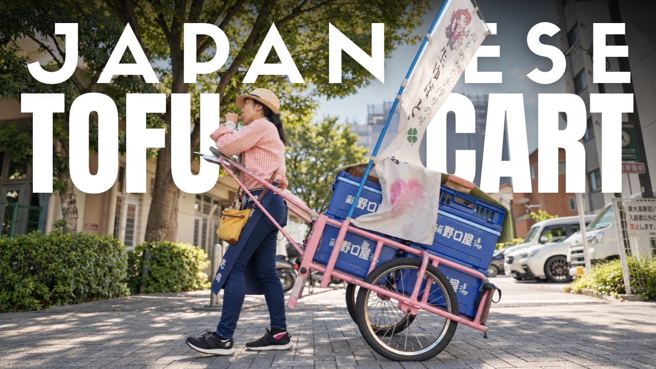 What a Day with a Japanese Tofu Cart Lady is like