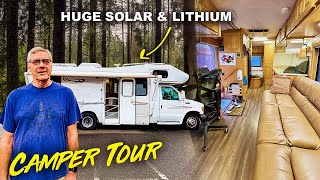 LIVING Full-Time in a Born Free Class C Motor Home RV Camper TOUR