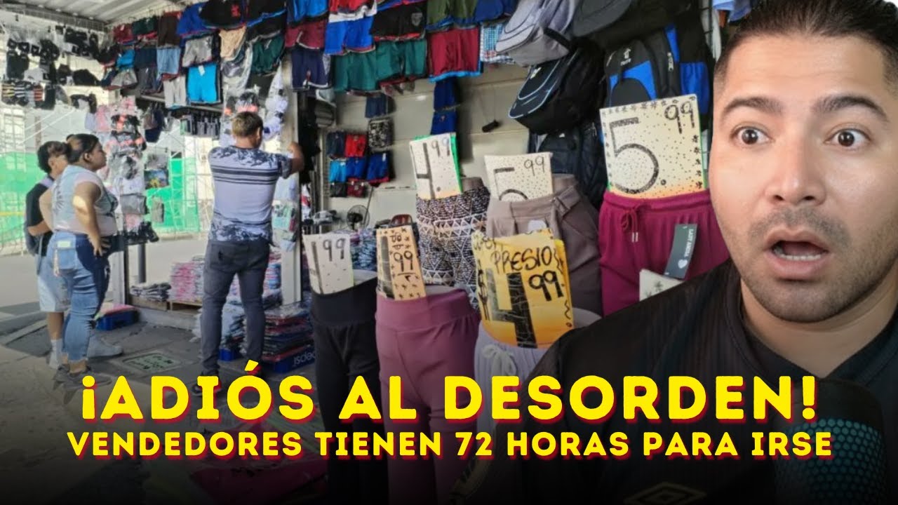 ¡SE ACABÓ EL DESORDEN! 72 horas para desalojar la Av. España