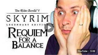 REQUIEM SKYRIM FOR A BALANCE - ПРОХОЖДЕНИЕ ЗА ВОИНА #3 Башни Валтейм и Веселые Великаны!