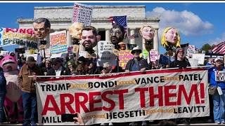 Maandamano Makubwa Ya No Kings Yafanyika Marekani Kumpinga Trump