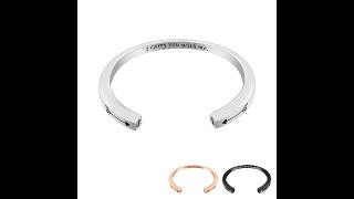 The Minimalist Cremation Bracelet for Ash for Human