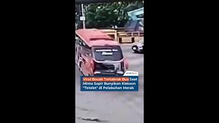 Viral Bocah Tertabrak Bus Saat Minta Sopir Bunyikan Klakson 'Telolet' di Pelabuhan Merak