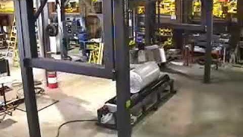 Wulftec WRT-CRW Semi-Automatic Rotary Arm Cocoon Stretch Wrapper | ProPac.com