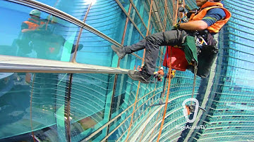 REAL FOOTAGE! - Day in a life of a Rope Access Technician