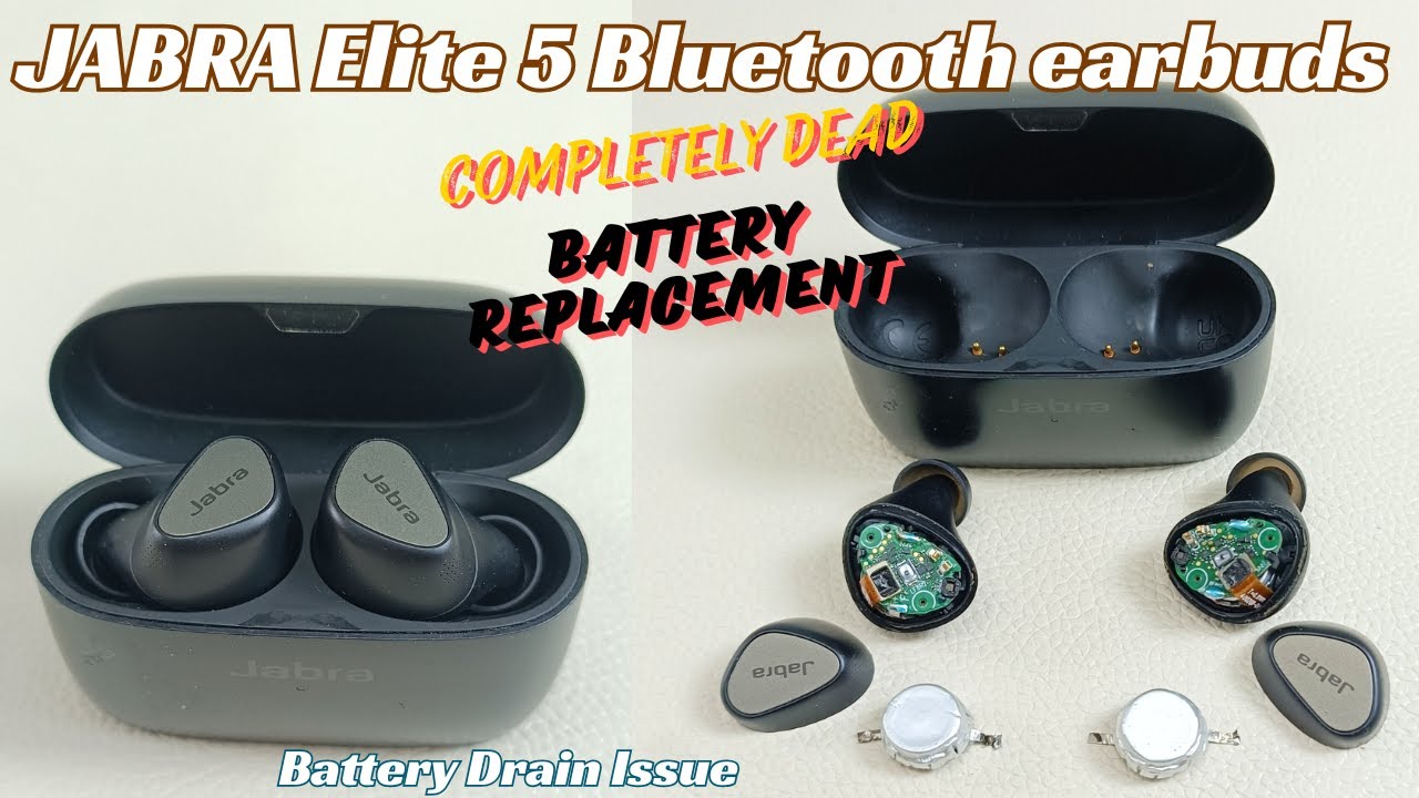JABRA Elite 5 Bluetooth Earbuds Completely Dead Fix | How to