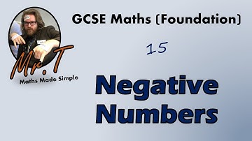 Negative Numbers | GCSE Maths (Foundation)