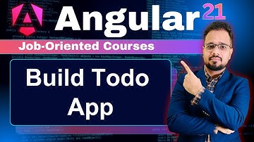 Angular 21 Tutorial in Hindi #31 | Todo App Project #1