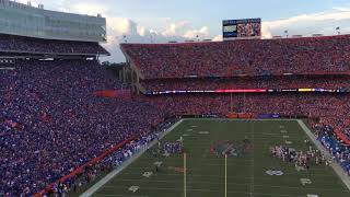 After the 3rd quarter of florida-lsu game, gator fans gave a rousing
tribute to recently passed gainesville native tom petty. goosebumps!
