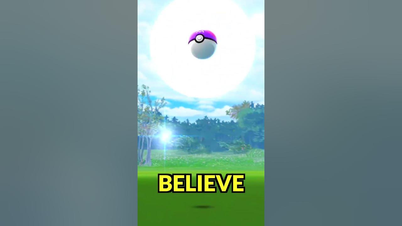 AwesomeAdam on X: The perfect use for a Masterball in Pokemon GO