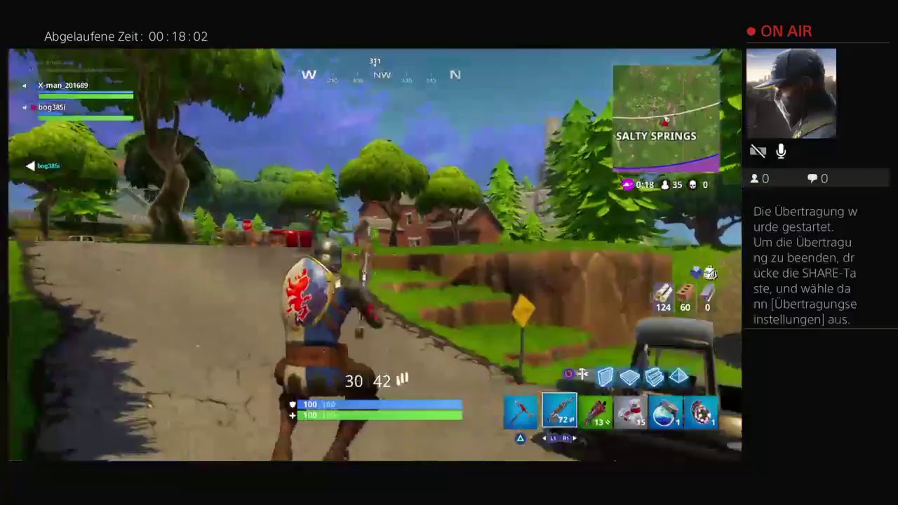 Livestream Neues Update ist da Fornite battle Royal mit ishibo hd