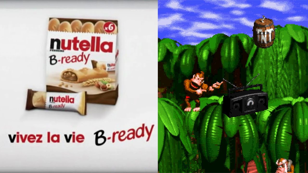 Musique de Pub Nutella B Ready au goût de Donkey Kong Country? YouTube