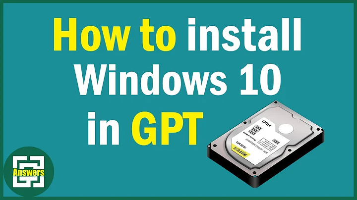 How to install Windows 10 on GPT disk using UEFI bootable USB | Using Rufus