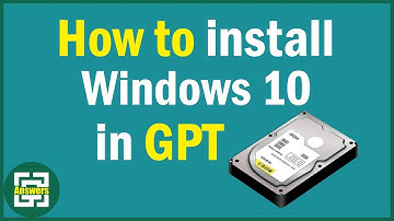 How to install Windows 10 on GPT disk using UEFI bootable USB | Using Rufus