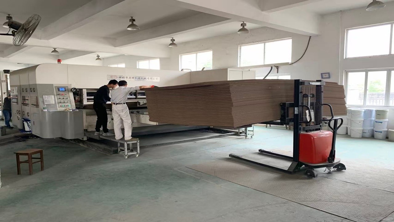 AOTE,Model ATFG-II Jumbo Flexo Printer Slotter | Running in China Factory
