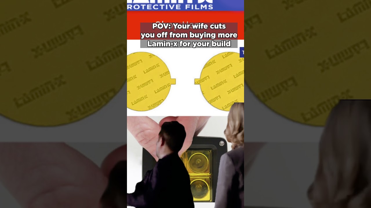 When the Yellow Fog Light Obsession Strikes - Just Lamin-x it! 