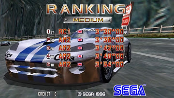 Scud Race attract mode - Supermodel  svn 523